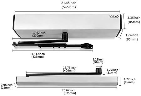 olideauto automatic dual door operator, auto open doors on a desk or shelf