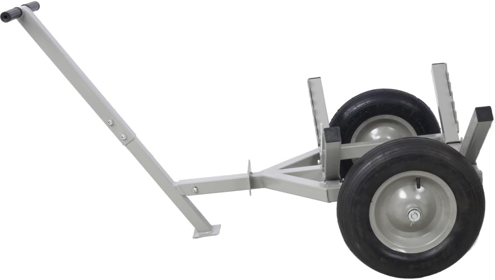 Log Dolly with Load Binder and Choker Chain 440LB (Grey + Steel)