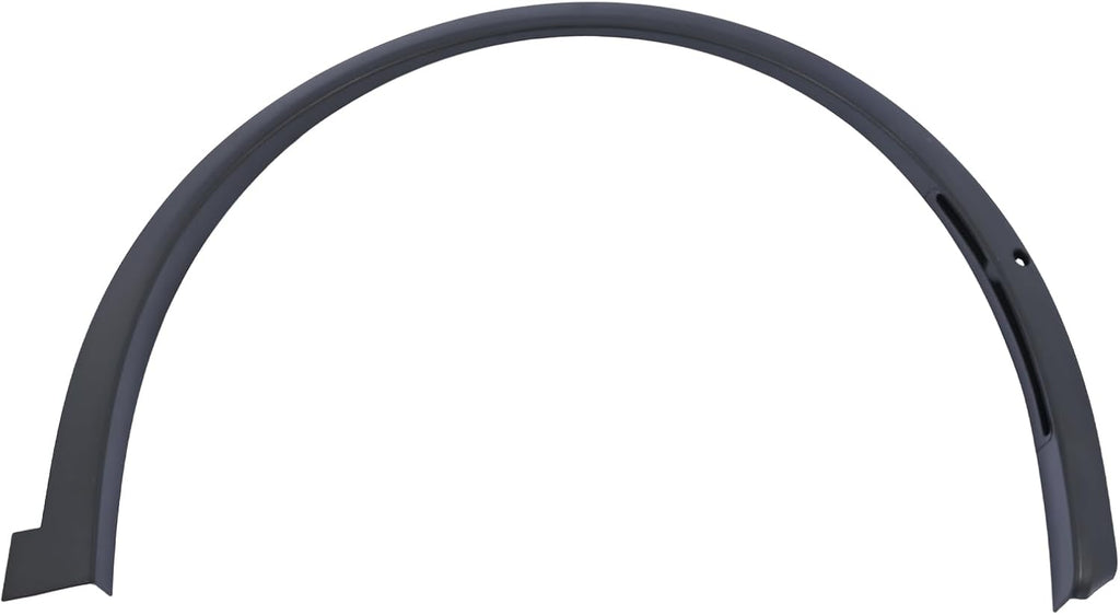 Front Right Passenger Side Fender Wheel Flare Molding w/Sensor Hole 1035289-00-L Fit for Tesla Model X 2016 2017 2018 2019 2020 2021 Black Wheel Molding Trim Replace 1034430-00-F 103528900L