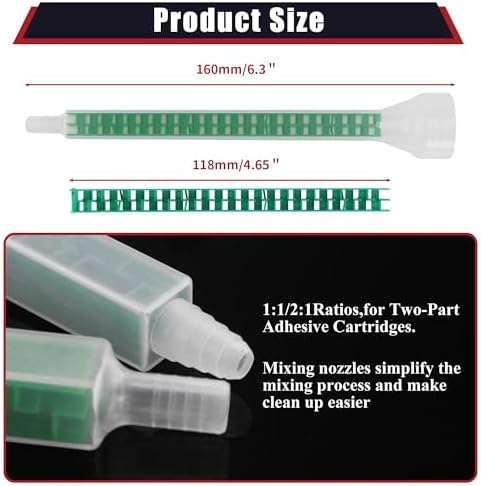 200ml 6.75 fl oz dual cartridge epoxy gun on a desk or shelf