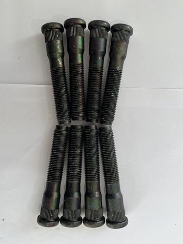8PCS M14-1.50 Serrated Rear Wheel Stud 610-565 15.9mm Knurl, 81.7mm Length Replacement for 2003-2016 Ford F-450 F-550 Super Duty DRW Cab and Chassis Conventional Model, F-53