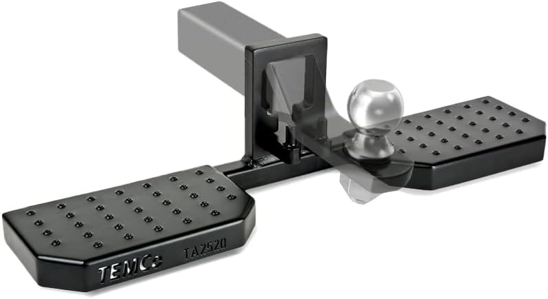 TEMCo Universal 2" Trailer Hitch Step - Keep Your Trailer Hitch Installed