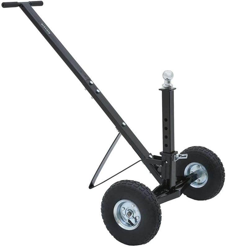 Elevate Outdoor Boat Trailer Dolly - 10" Pneumatic Tires - Long Handle - 600 lb. Max Torque - Moves Trailers up to 3,500 lbs.
