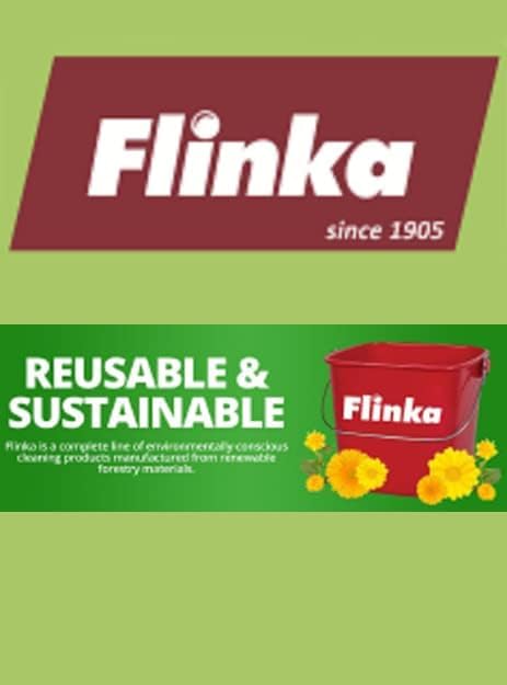 Flinka The Original Reusable Shammy Cloth 20" x 14" - Super Absorbent Chamois Towel - Great for Cars, Boats, Trucks, and RVs - Natural Viscose Sponge Cloth - Eco Friendly (1 Pack)
