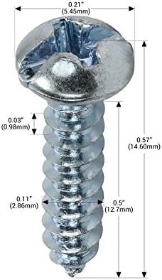 rok hardware 50 pack of zinc double roller, front angle view