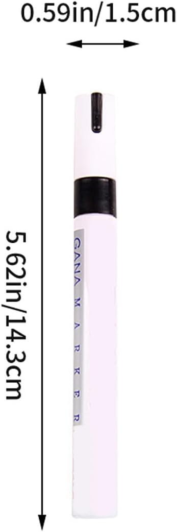 7pcs Automotive Touch-up Paint Pens for Tire Repair, Portable Oil-based Permanent Marker Pens with Plastic Body, Quick Drying and Waterproof for Car Scratch Concealing and Tire