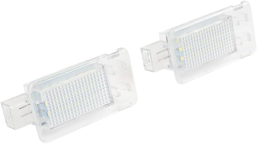 Chcury1 1 Pair 9151431, 30754448, 0825219 Interior Luggage Lamp Trunk Footwell Lights ABS for Volvo C30 2007-2013, for Volvo S80 1999-2016