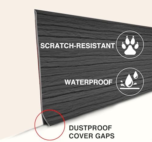 grey walnut wall molding trim 3 inch x shown in use