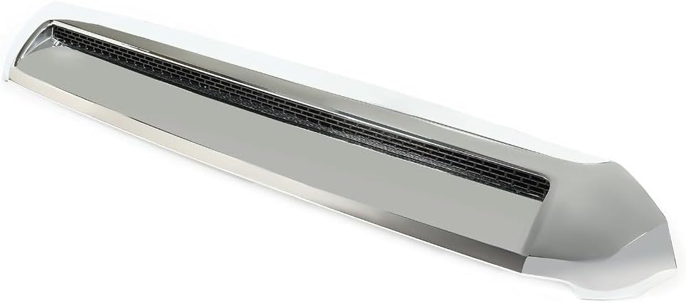 Hood Scoop Molding Compatible With Toyota Tundra 2014-2021 Grill Upper Molding Hood Molding Front Upper Hood Bulge Molding (Chrome)
