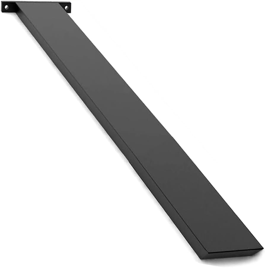 hidden island countertop support bracket 1 pack black, main product view