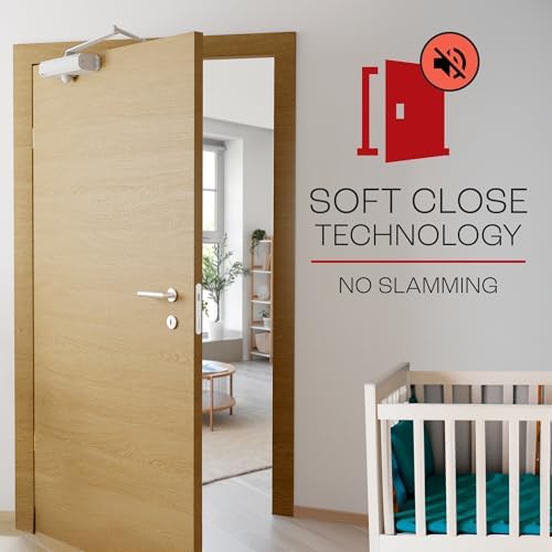 primeware dc-600 adjustable automatic door closers for home, package contents