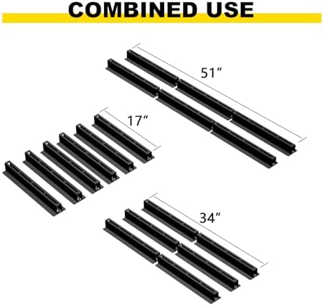 overhead garage storage rack for 12 17 27, close-up detail