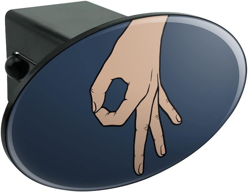 GRAPHICS & MORE The Circle Game Oval Tow Trailer Hitch Cover Plug Insert