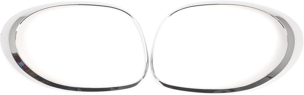 Tail Light Cover Trim Ring Silver Fit for fiat 500L 2014 2015 2016 2017 2018 2019 2020 Rear Lamp Shade Brake Indicator Protection