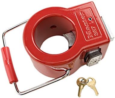 Master Lock Three (3) Keyed Alike King Pin Locks w/ 6 Keys - Toy Hauler/Trailer Locks w/BumpStop Technology - 387NKA-3