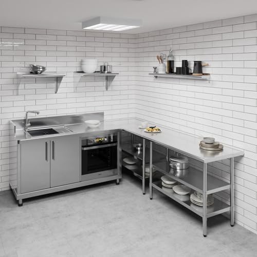amgood 6 in. x 48 in. stainless steel shown in use