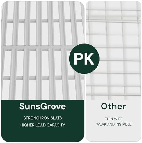 sunsgrove 4x6 overhead garage storage rack organization, adjustable on a desk or shelf