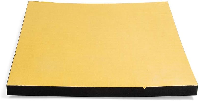 MOTO4U Universal Motorcycle Race Foam Seat Pad for Track Use High Density Adhesive Foam 12MM Non-Cut