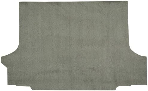 Rear Cargo Auto Carpet Floor Liner - Die Cut Cutpile - fits 1992-1994 Chevrolet Blazer 2 Door (Gray)