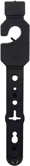 sswbasics black plastic belt hangers - pack of, main product view