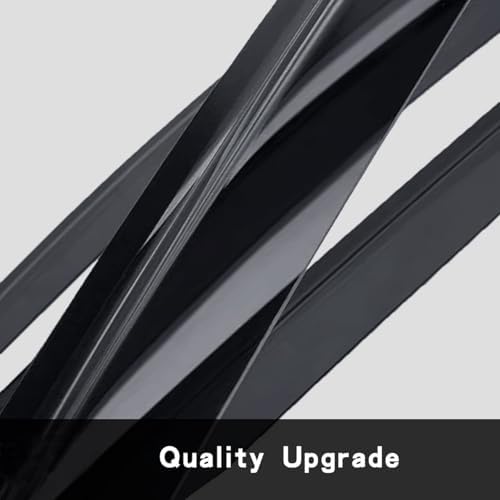 window visors rain guards for 2007-2010 ford explorer, front angle view