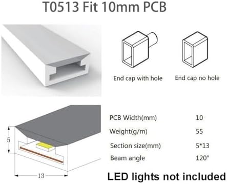 Waterproof Flexible LED Neon Silicone Light Strip | White,1414-1m