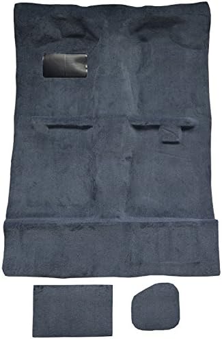Replacement Auto Carpet Floor Liner - Molded Cutpile - fits 1995-2004 Toyota Tacoma Extended Cab 2wd and 4wd with Lid Covers (Medium Dark Oak)