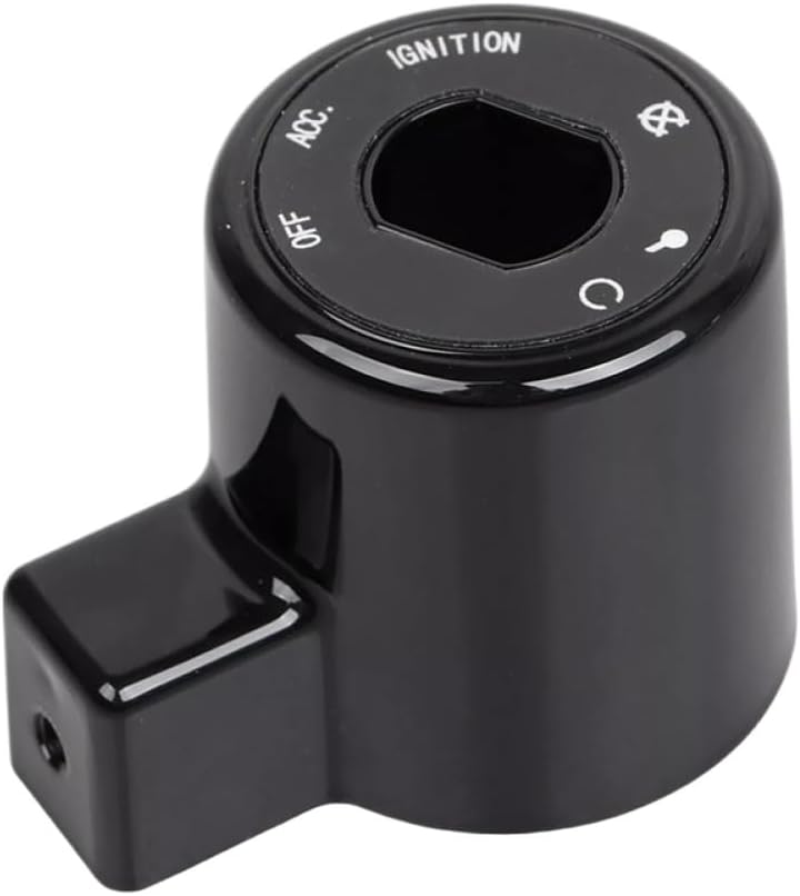 Front Ignition Control Switch Cover Cap Compatible With Sportster XL 883 1200 2004 2005 2006 2007 2008 2009 2010 2011 2012 2013 2014 2015 2016
