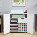 craft cart cabinet compatible with cricut for storage, main product view