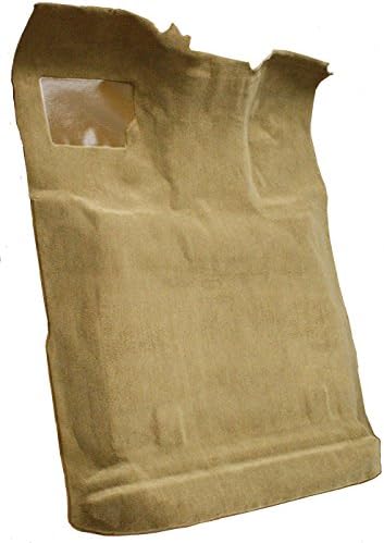 Replacement Auto Carpet Floor Liner - Molded Cutpile - fits 1980-1996 Ford F-150 Extended Cab 2WD Automatic Gas (Black)