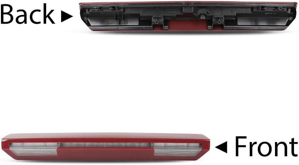 ALLGOOD LED 3rd Brake Lights Lamp w/o Harness & Camera Red Compatible with Chevy Silverado GMC Sierra 2019-2023 84419006