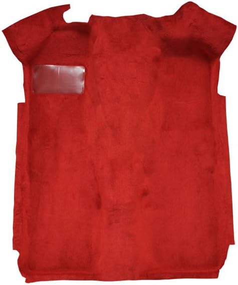 Auto Carpet Floor Liner - Passenger Area - Molded Cutpile - fits 1974-1980 Ford Pinto 2 Door Wagon (Black)