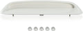 GRAND ORANGE Hood Scoop Kit Compatible with Toyota Tacoma 2005 2006 2007 2008 2009 2010 2011 Hood Bulge Kit Color Code 040 Super White 7618135050A1