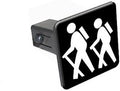 GRAPHICS & MORE Hiking - Hikers Tow Trailer Hitch Cover Plug Insert 1 1/4 inch (1.25")