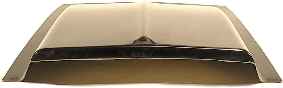 Cowl Induction Hood Scoop - 38" L x 4 ½" H x 24½" W SC-1145 - Fiberglass - Black - Unlimited Products