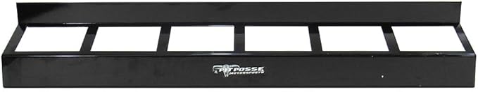 Pit Posse 304BK Six Quart Oil Can Rack Holder 32" Caddy Wall Hanger Aluminum - Image 4