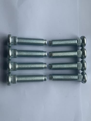 8pcs 9/16-18 Serrated Front Wheel Lug Stud Bolts 610-471 Replacement for 2003-2008 Dodge Ram 2500 & Ram 3500