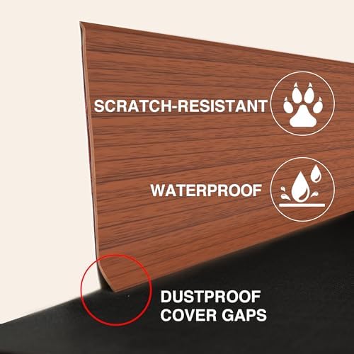 red teak wall molding trim 3 inch x shown in use