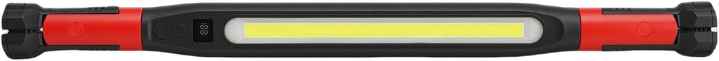 Bewinner 1200LM USB Rechargeable Under Hood Light, Super Bright Magnetic Underhood Work Light Bar for Car Repair, 360° Flexible Neck, Builtin 2000mAh Battery Garage Mechanic