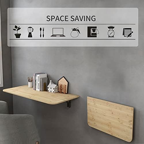 yumore 18 inch folding shelf bracket, heavy duty, side view