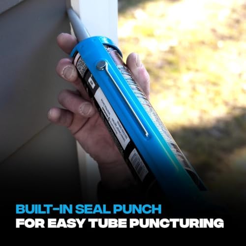 ox caulk gun no drip 10 oz, front angle view