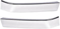 PIT66 Grille Trim Set Fit Chevy Silverado 1500 Classic HD 2500 3500 03-07 | 2PCS Chrome Front Grille Trim Molding Inserts, Driver & Passenger Side, Fit Silverado 1500 Classic HD 2500 3500 2003-2007