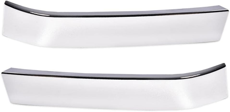 PIT66 Grille Trim Set Fit Chevy Silverado 1500 Classic HD 2500 3500 03-07 | 2PCS Chrome Front Grille Trim Molding Inserts, Driver & Passenger Side, Fit Silverado 1500 Classic HD 2500 3500 2003-2007