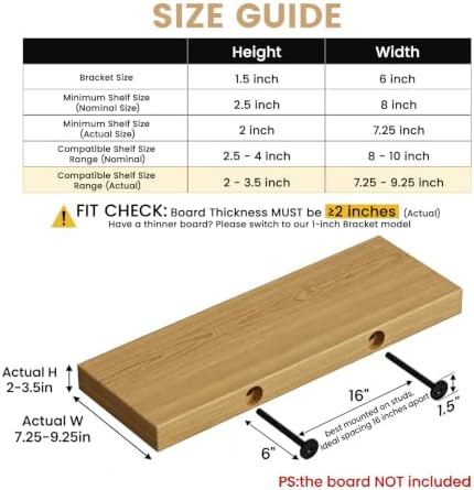 wall shelf brackets heavy duty floating shelf bracket shown in use