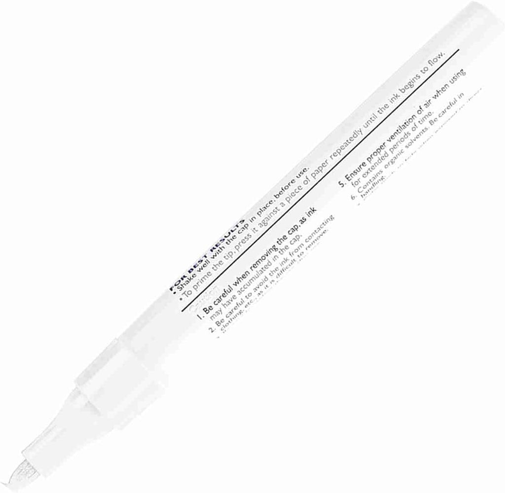 Tyenaza Tire Marker Pens, Waterproof Professional Car Pencil Tire Paint Pen Marker Lettering (White)