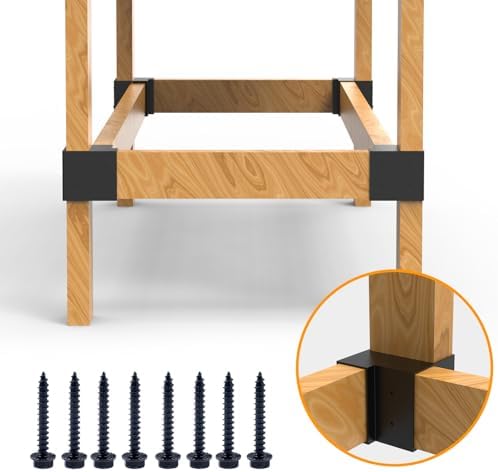 heavy duty workbench bracket kit - 8 pcs shown in use