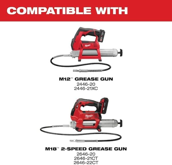 Milwaukee 49-16-2649 M18 2-Pk Grease Gun Couplers