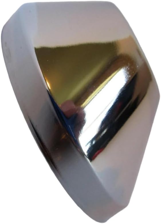 Chrome Vacuum Advance Cover, For Chevy Ford Gm Mopar Hei 327 350 454 302, Vacuum Advance Cover Part Numb 4973