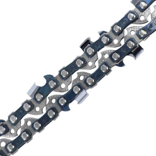 chainsaw chain 16 inch 3/8" lp pitch .043" on a desk or shelf