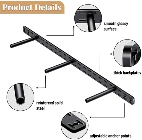 floating shelf hardware heavy duty hidden shelf brackets showing dimensions